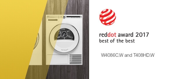 Серия стиральных машин ASKO Pro Home удостоена награды за дизайн Red Dot - Best of the best